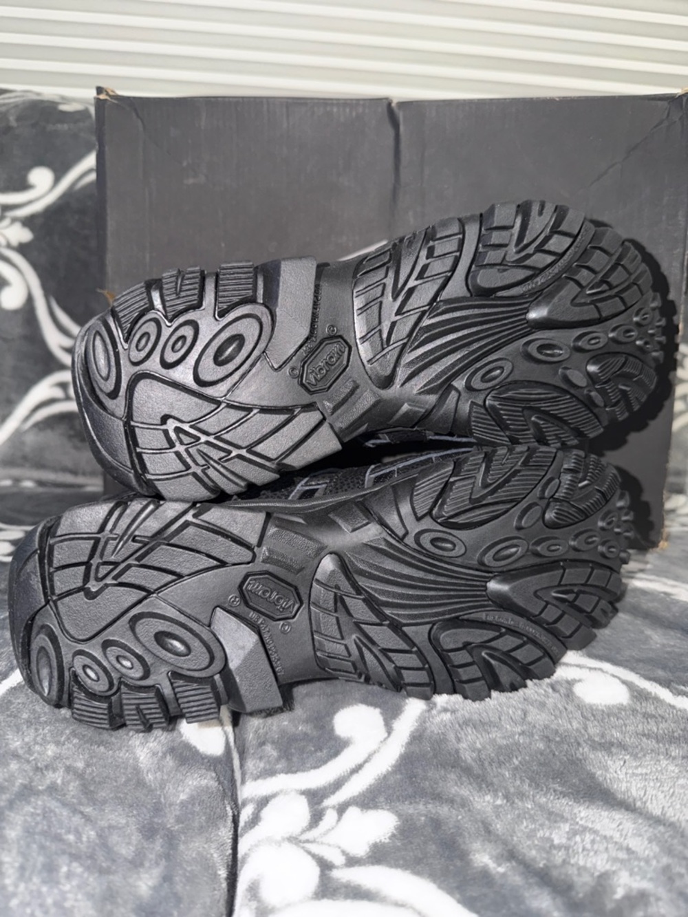 Merrell Men's Black Tactical Hiking Boots - Picture 3 of 6
